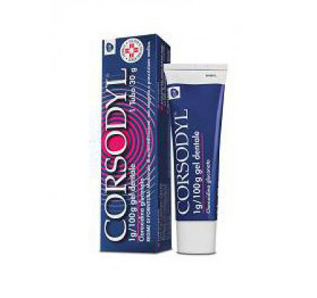 Corsodyl gel Dent 30g 1g/100g