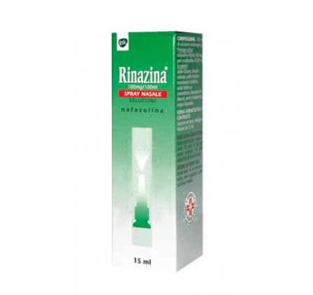 Rinazina Spray Nasale 15 ml 0,1 %