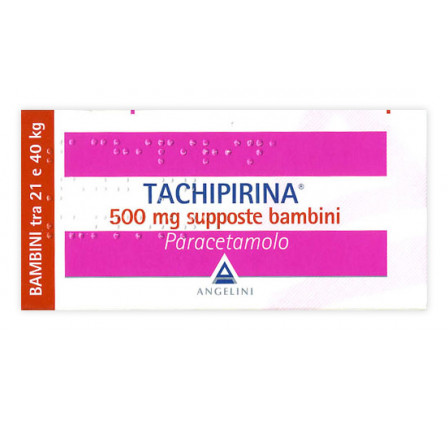 Tachipirina bb 10supp 500mg