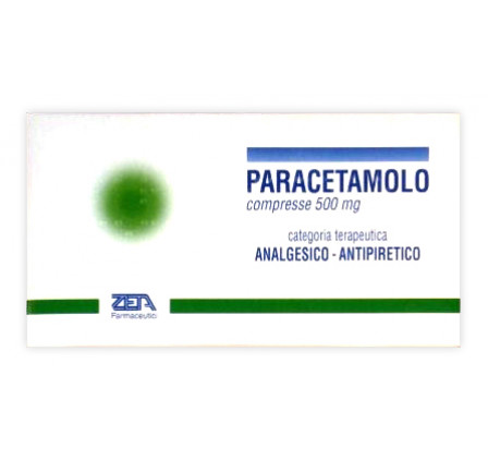 Paracetamolo Zeta 20cpr 500mg