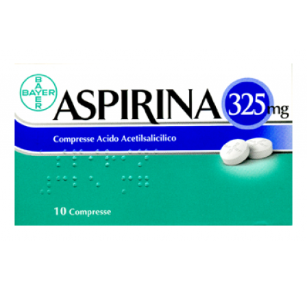 Aspirina 10cpr 325mg
