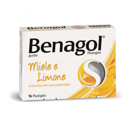 Benagol 16past Miele Limone