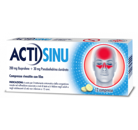 Actisinu 12cpr 200mg+30mg
