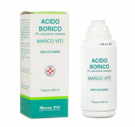 Acido Borico Mv 3% 500ml