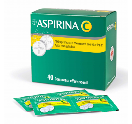 Aspirina C 40cpr Eff 400+240mg