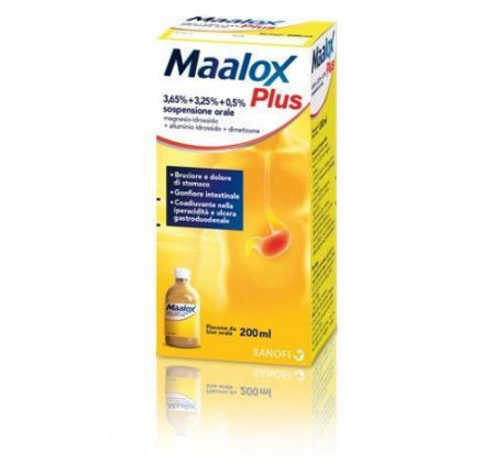 Maalox Plus os Sosp 4+3,5+0,5%