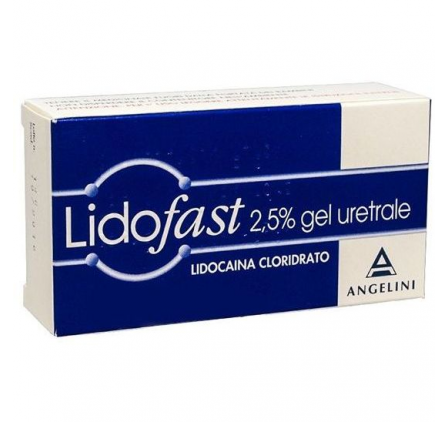 Lidofast gel Uretrale 2,5% 15g