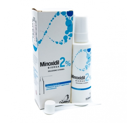 Minoxidil Biorga sol Cut60ml2%