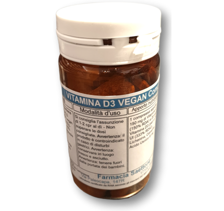 Vitamina D3 Vegan Composta 60 Compresse