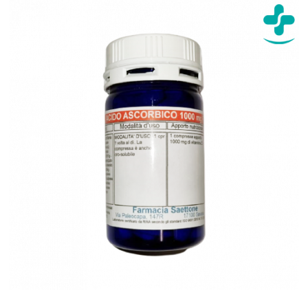 Acido Ascorbico 1000mg 60 Compresse SaettoneLab - Vitamina C