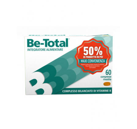 BeTotal Integratore Vitamina B 60 compresse